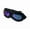 Rainbow, variant on Retro Flat Goggles Vintage Windproof Riding Motorcycle UV-Cut Tinted Sunglasses
