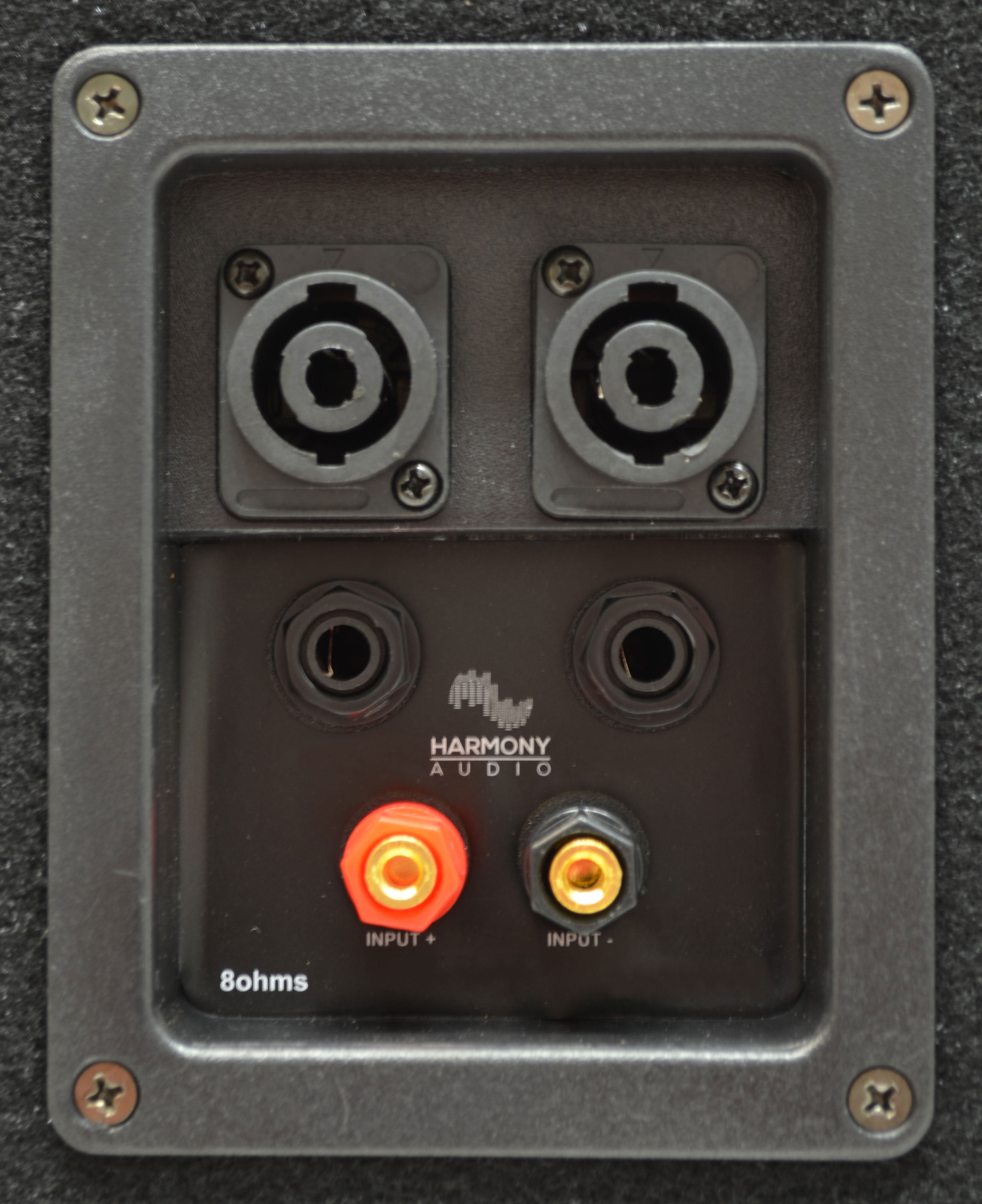 Harmony Audio 10" Audio HA-V10P Pro DJ Venue 300W Speaker 2-Way Cabinet PA Systems, Black