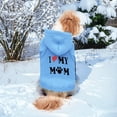 thumbnail image 3 of Fleece Cloth Hooded Dog Sweater - Polyester Autumn/Winter Pet Clothes, Warm Comfortable Wear for Dogs/Cats Festive Occasions, 3 of 6
