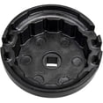 thumbnail image 4 of Llave para tapa de filtro de aceite, herramienta de extracción de 14 flautas y 4 ranuras, compatible con motor Highlander 2,5l-5,7l, negra, 4 of 5