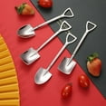 thumbnail image 6 of 8X Stainless Steel Coffee Spoon Shovel Ice Cream Spoon Creative Tableware, 6 of 6