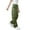 Army Green, variant on Lenpel Children's Cargo Pants Unisex Girls Boys Elastic Waist Straight Leg Pull on Pants Casual Loose Trousers with Pockets(Army Green,14-15 Years)