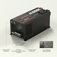 thumbnail image 4 of LiTime 3000W Pure Sine Wave Inverter Charger, 12V DC to 120V AC Inverter w/LCD Remote Panel, 5A to 45A Adjustable Charging Current, Surge 9000W Inverter for UPS, RV, Home, Boat, 4 of 10