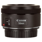 Canon EF 50mm f/1.8 STM Lens, Compatible with EOS DSLR Cameras, Fixed Focal Length, Portraits and Low Light Photography (Sold without manufacturer warranty)