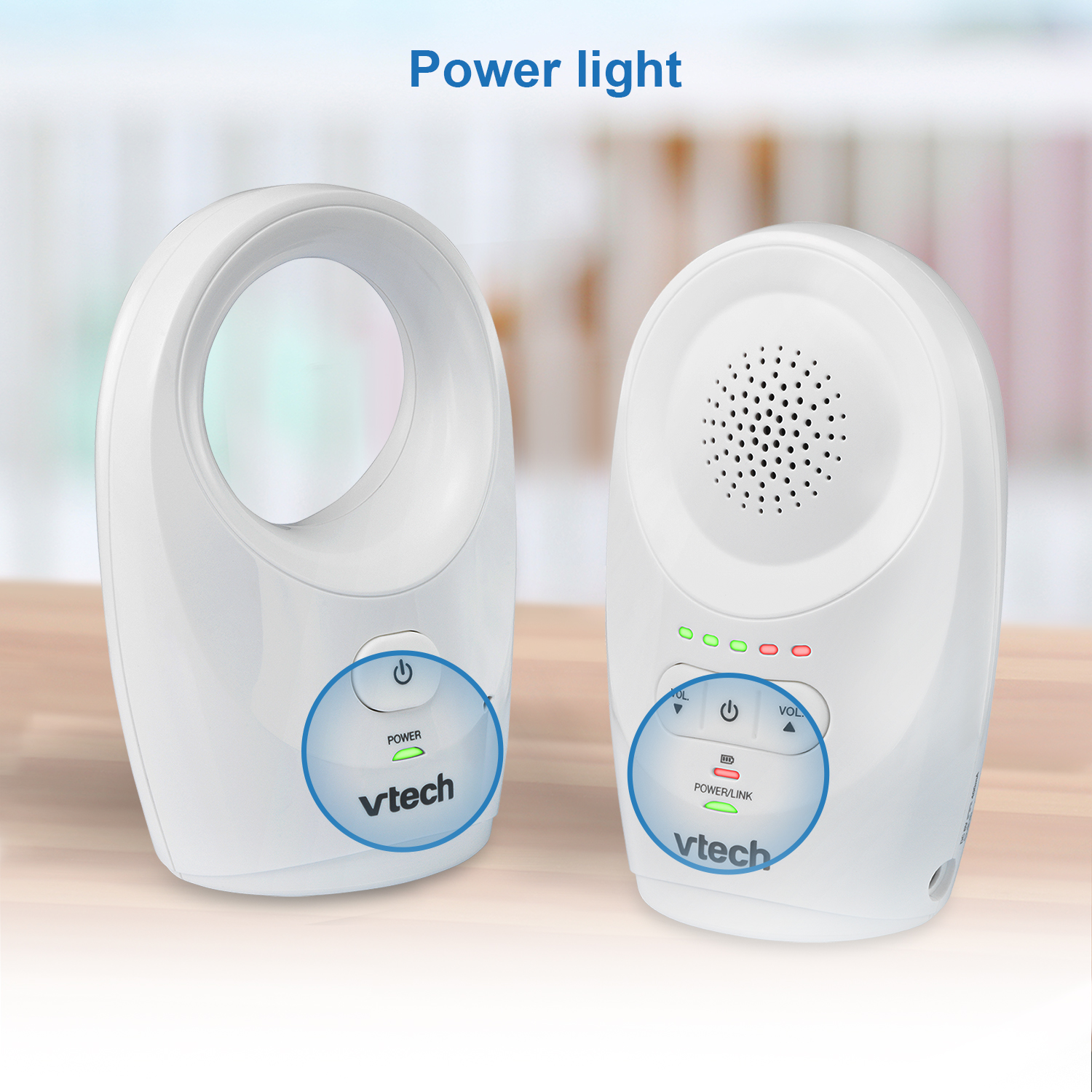 VTech Digital Audio Baby Monitor, DECT 6.0, 1500 ft Range photo 5