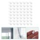 thumbnail image 3 of 100pcs Silent Curtain Wheels Plastic Curtain Track Rollers Curtain Track Carrier, 3 of 4