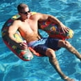 thumbnail image 2 of Margaritaville Pool Floats Hamac Gonflable Chaise d'Eau, Rouge, 2 of 4