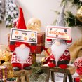thumbnail image 2 of Injueey Muñeca de Navidad, decoración bonita, adorno de fiesta, juguete para niños, sofá, fondo decorativo para el hogar, dormitorio, oficina Kits de decoración para fiestas Rojo Injueey HA069298-01, 2 of 6
