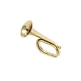 thumbnail image 1 of Guardoinrt Trumpet with Mouthpiece Scouting Trumpet Bugle School Gold Orchestra for Beginner, 1 of 6