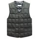 thumbnail image 3 of Chaqueta sin mangas de plumón de pato para hombre, Parka cortavientos de invierno, chaleco grueso cálido, ropa de abrigo informal para hombre, chaleco de nieve con bolsillos, 3 of 5
