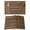 Brown, variant on Brown Wood Grain Placemats Set of 6, Retro Farmhouse Wooden Plank Placemats for Dining Table, Place Mats for Kitchen Tabletop, Waterproof Wipeable Dining Table Mats Set