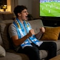 thumbnail image 4 of KALLORY Bufanda Deportiva Y Colorida De Poliéster Para Selección Argentina, 4 of 6