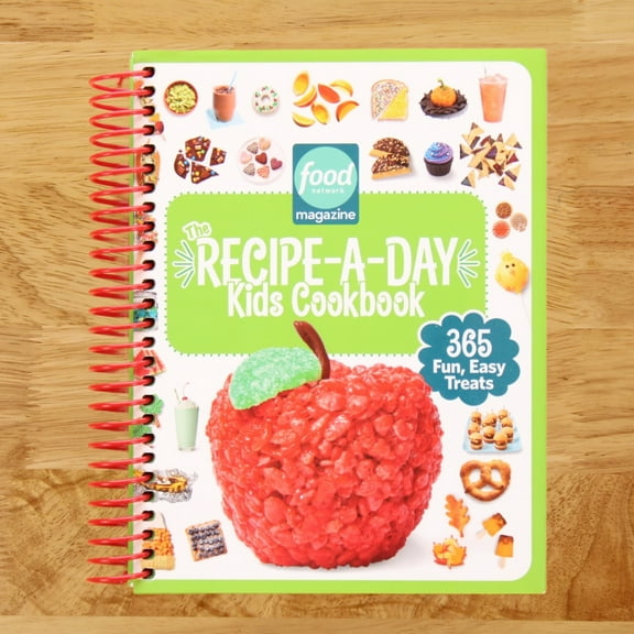 Food Network Magazine's Kids Cookbooks: Food Network Magazine The Recipe-A-Day Kids Cookbook : 365 Fun, Easy Treats (Series #3) (Spiral Bound)