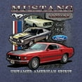 thumbnail image 3 of Wild Bobby Ford Mustang Untamed Spirit Mens Cars and Trucks Unisex Hoodie Sweatshirt, 3 of 6