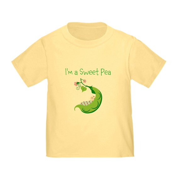 CafePress - Sweet Pea T Shirt - Cute Toddler T-Shirt, 100% Cotton