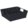 thumbnail image 2 of Simplify 25015-2PK-BLACK Étagère de Rangement Fourre-Tout&44; Noir - Pack de 2, 2 of 5