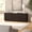 Brown Oak, variant on Evelyn&Zoe Molly Rectangular Fluted TV Stand for TV's up to 75" in Brown Oak