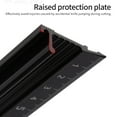 thumbnail image 3 of Safety Ruler with Clear Scale Linear Measurement Ruler Metal Crafting Ruler for DIY Projects, 3 of 13