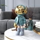 thumbnail image 2 of Estatua de de estilo nórdico, gran regalo, juguetes de adorno, accesorios de resina creativos pa decoración de , decoración del Azul Sunnimix figuritas de astronauta, 2 of 7