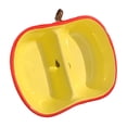thumbnail image 3 of Hermoso plato de cerámica con forma de fruta, plato para condimentos, linda bandeja para salsas, de aperitivos de cerámica para salsas, festivales, Forma, 3 of 8
