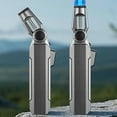 thumbnail image 3 of HHGBAD Folding Flamethrower Lighter, Windproof High-Temperature Torch, Adjustable Nozzle for Cooking and BBQ, Perfect for Outdoor and Indoor Use, Comes in Gift Packaging, 3 of 4