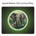 thumbnail image 2 of Elephant Fluorescent Drawer Pulls with Screws: Round 4-Pack, Glow-in-the-Dark Cabinet Handles, Wardrobe and Dresser Furniture Decor Knobs, 2 of 6