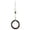 A, variant on Boho Beaded Towel Hanger Wall Rack – Handmade Rope Towel Holder with Ring – Home Decor for Bathroom Kitchen Farmhouse (13.8in)