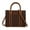 Coffee, variant on Wrangler Tote Bags for Women and Purse for Women with Adjustable Strap, Tan