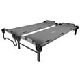 thumbnail image 4 of Disc-O-Bed L Cam-O-Bunk Benchable Double Cot with Storage Organizers, Gray, 4 of 8