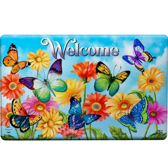 Briarwood Lane Fluttering Butterflies Comfort Mat