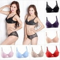 thumbnail image 6 of Women Push Up Bra Lace Underwire Soft Padding Lift Up Bra, 6 of 9
