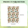 thumbnail image 4 of Lsque Monkeys Swinging from Palms Premium Golf Towel - Ultra Absorbent and Quick Drying Microfiber Towel with Carabiner - Gift for Men -24" X 16", 4 of 8