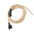 thumbnail image 4 of Cable de lámpara Retro, cable de luz colgante, proyectos de iluminación DIY para dormitorio, sala de estar, oficina, iluminación interior, iluminación con interruptor Yuyangstore Cable de alimentación de la lámpara, 4 of 7