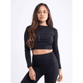 thumbnail image 5 of JupiterGear JG-A2023-TOP-GRY-SM Long-Sleeve Crop Top Grey Small / Medium, 5 of 30