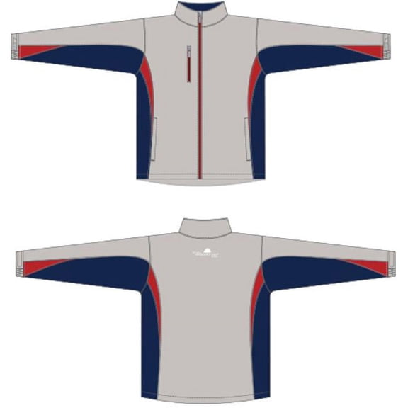 Weather Apparel 58035-113-MD Hi-Tech Performance Mens Jacket - Medium, Sandy, True Navy & Red