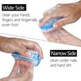 thumbnail image 3 of Nail Brush Two Sided Hand Fingernail Scrub Brushes Soft Stiff Bristles Scrubber Nails Toes Cleaning Brush for Men Women Kids 4 PCS, 3 of 6