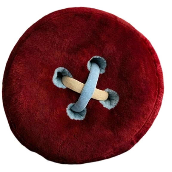 ANXPTIME Button Shape Round Cushion Floor Sitting Pillow For Living Space Bedroom