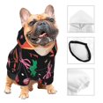 thumbnail image 3 of Balery Disco Mirror Ball Sudadera con Capucha para Perros Pequeños – Ropa para Mascotas, Disfraz para Perros y Gatos, Ideal para Fiestas y Cosplay-X-Large, 3 of 7