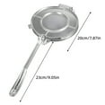 thumbnail image 4 of Tignapoo 8-Inch Aluminum Tortilla Press for Dough Flattening, Manual Flatbread Maker for Tacos, Dumpling Wrappers, and Pancakes, Black/Silver, 23x20cm, 4 of 6