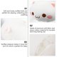 thumbnail image 4 of Almohada de peluche de gato de dibujos animados creativos de 30 cm para dormir, regalo de cumpleaños para niños, 4 of 8