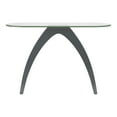 thumbnail image 3 of Furniture of America Maore Glass Top Console Table, Gray, 3 of 6