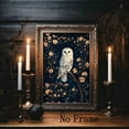 thumbnail image 3 of Gothic Owl Wall Art Dark Academia Animal Posters Owl Painting Vintage Artwork Gothic Flower Pictures Dark Moody Owl Wall Art Vintage Gothic Canvas Moody Bird Aesthetic Wall Prints Unframed, 3 of 3