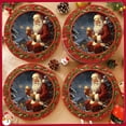 thumbnail image 5 of PRETXORVE Christmas Decorations, Christmas Decor, 16Pcs 7 Disposable Paper Plates Winter Year Party Birthday Party Tableware, 5 of 6