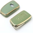 thumbnail image 3 of Key Fob Cover Compatible with Lexus RX ES GS LS NX RS GX LX RC LC 2013-2017 5 Button TPU Keychain Case Holder Protector,Model-a(green), 3 of 4
