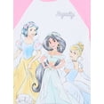 thumbnail image 2 of Disney Princess Girls Raglan Graphic Tee with Short Sleeves, Sizes 4-16, 2 of 3