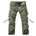 thumbnail image 2 of Birdeem Mens Solid Multi-Pocket Washed Overalls Outdoor Casual Pants Trousers, 2 of 12