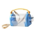 thumbnail image 4 of Guinea Pig Pet Travel Outgoing Cage Sugar Glider Gerbil Hamster Carrier Cage Blue, 4 of 8
