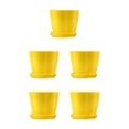 thumbnail image 2 of Florero de Plástico Wosthever Multicolor Amarillo XS, 2 of 6