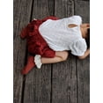 thumbnail image 4 of xiaxaixu Toddler Ribbed Sock Pair, Lacing Hem Elastic Cuff Middle Stockings, 4 of 6