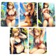 thumbnail image 2 of Tarjetas Flash refractivas de la serie Yuuki Asuna, cartas de colección de juegos de Anime clásicos, juguetes de regalo, Sword Art Online ACG, 5 unidades por juego Fivean unisex, 2 of 2
